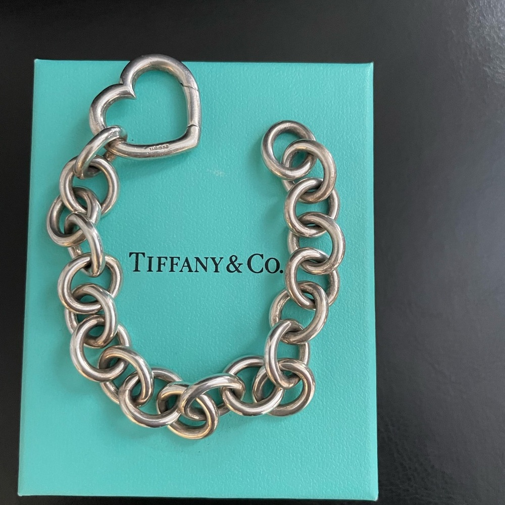 Tiffany & Co. Open heart bracelet